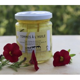 Tommes  pur chèvre à l'huile