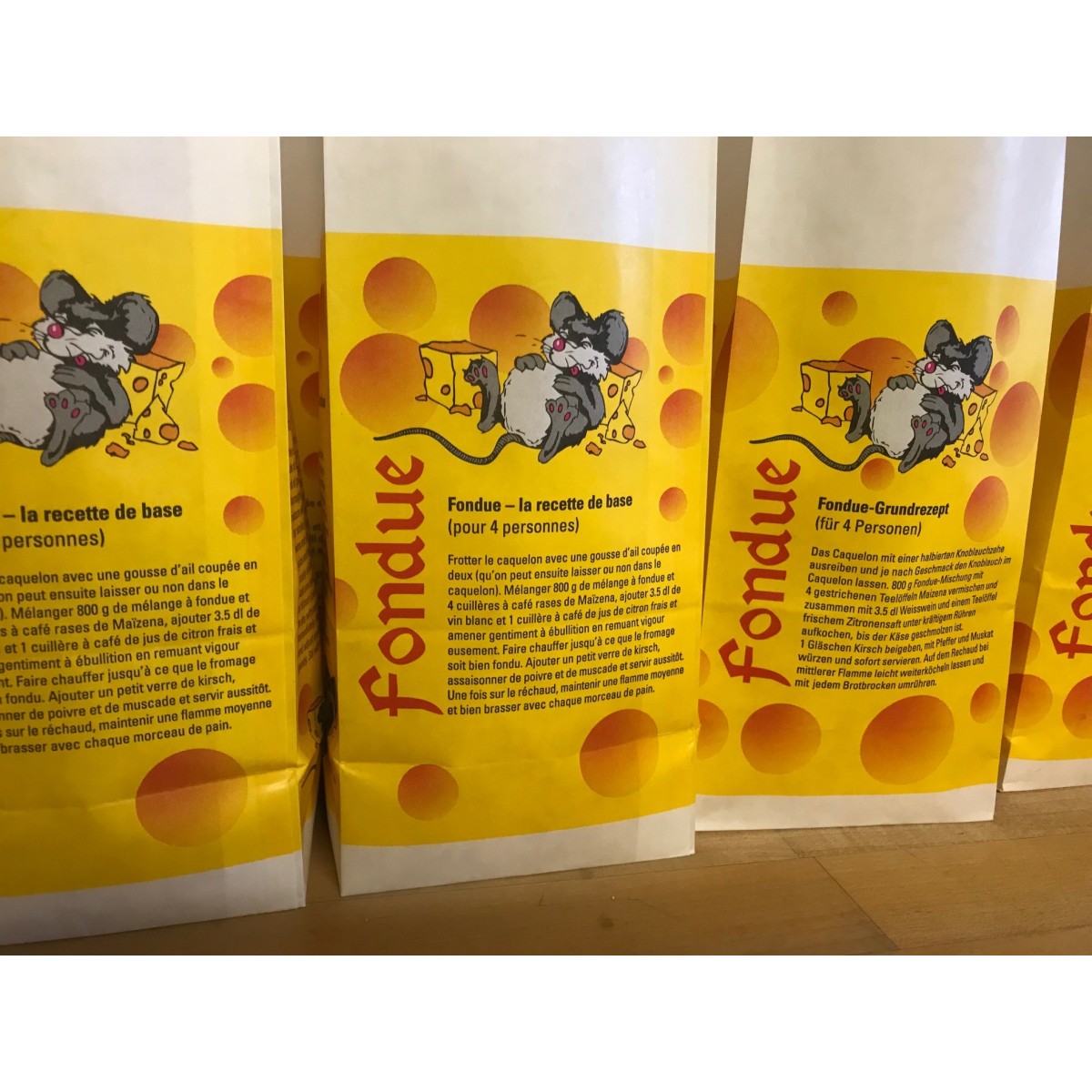 Fondue maison 400g 2 personnes