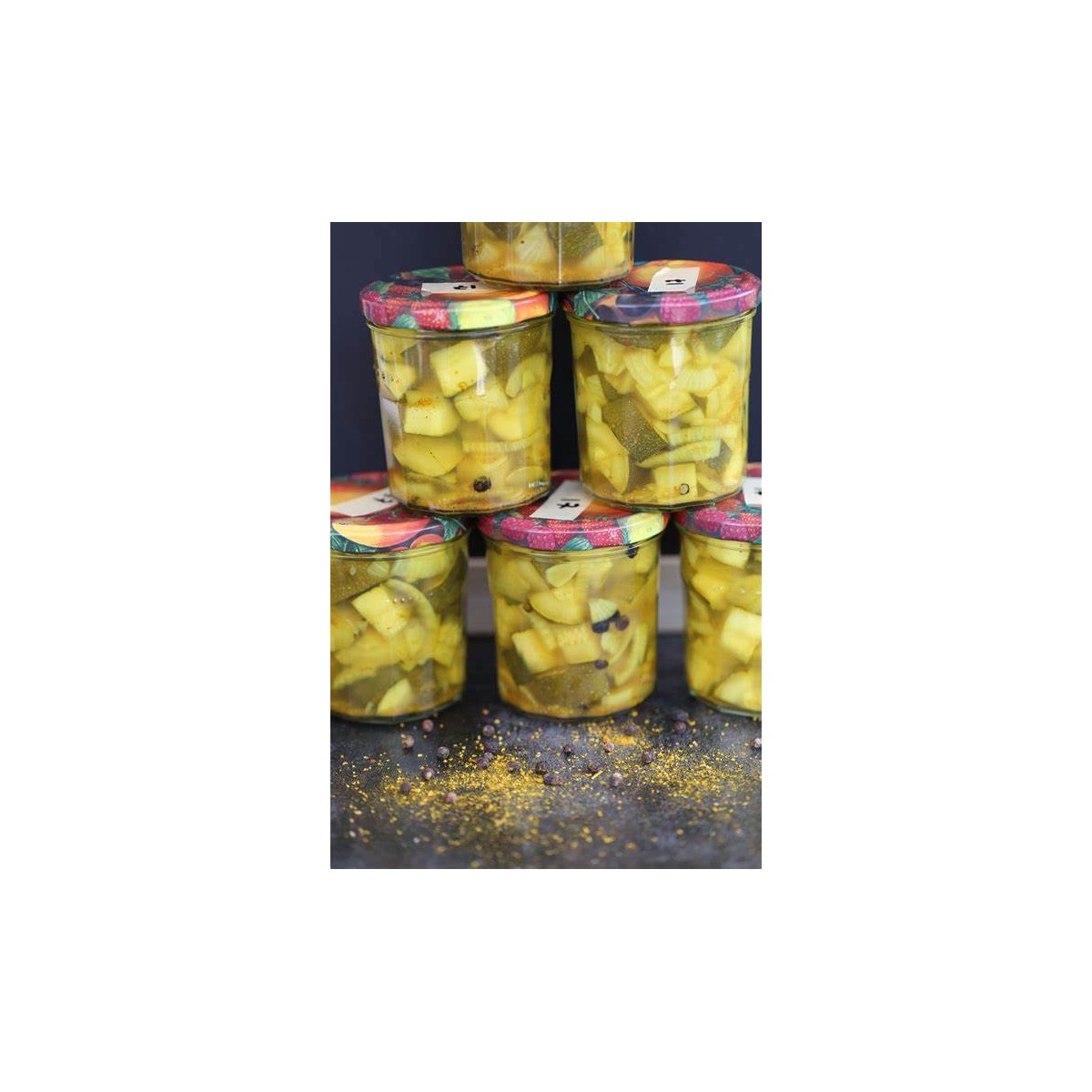 Courgette a l'aigre-doux 250gr
