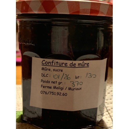 Confiture Mûre 260gr