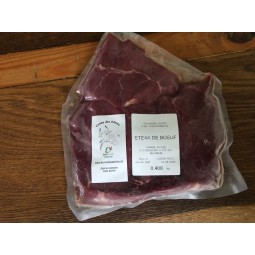 Steak de boeuf, env.400g, congelé