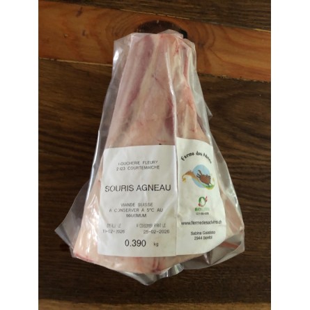 Souris d'agneau, env. 370g, congelé