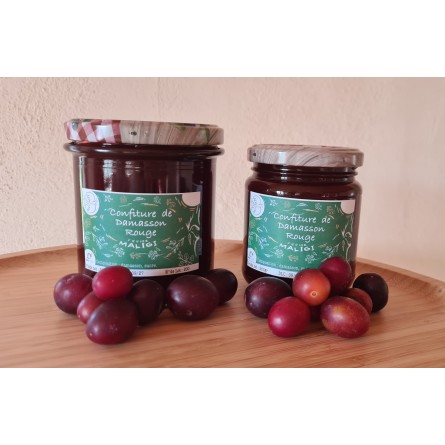 Confiture de Damasson Rouge 360gr